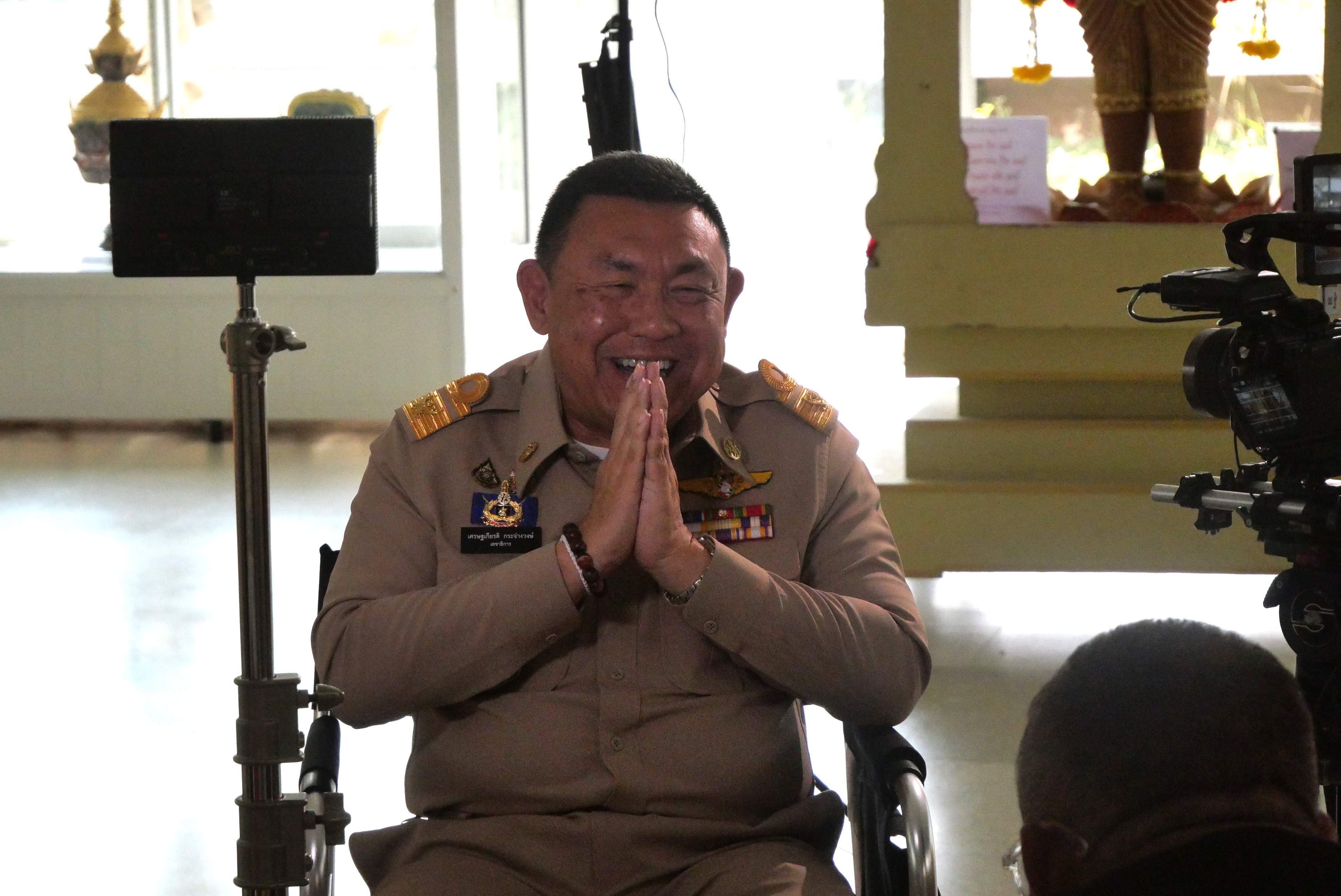 title - เลขาธิการ ส.ป.ก. บันทึกเทปให้สัมภาษณ์ภาพยนตร์สารคดีชุด “สืบสาน สร้างสุข ปวงประชา” และตรวจติดตามการดำเนินงานในพื้นที่เขตปฏิรูปที่ดิน ณ จังหวัดพระนครศรีอยุธยา